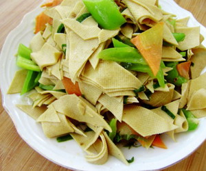 尖椒干豆腐