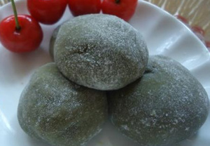 自制抹茶麻糬的做法