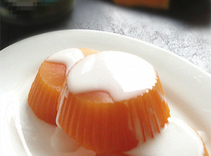 椰香南瓜冻的做法