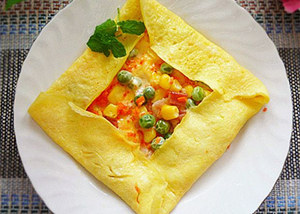 田园芝士蛋饼的做法