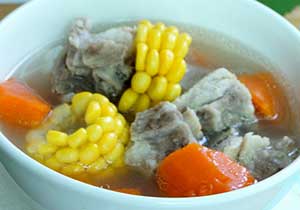 田园排骨汤的做法