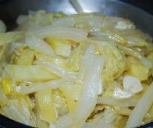 白菜烧土豆