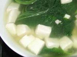 冬苋菜豆腐汤的做法
