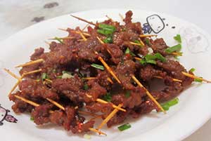 迷你羊肉串的做法