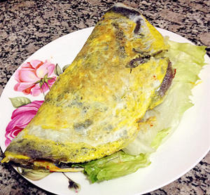 黑米煎饼的做法 健康早餐之黑米煎饼
