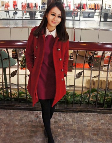 冬季街头潮流街拍 传出时尚潮流风