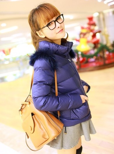 冬季服装搭配技巧 2015新款羽绒服搭配图片