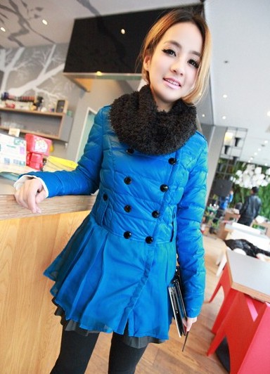 冬季服装搭配技巧 2015新款羽绒服搭配图片