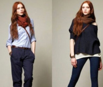 冬季服装搭配图片