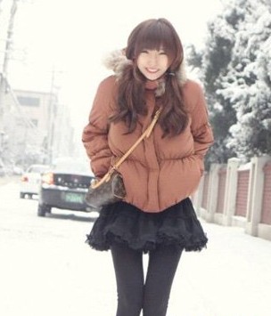 冬季服装搭配图片