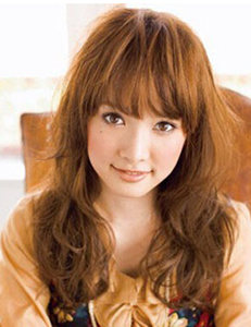 圆脸刘海发型图片 最新圆脸刘海发型图片