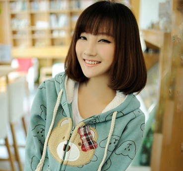 梨花烫内扣发型图片 好看的梨花烫内扣发型图片