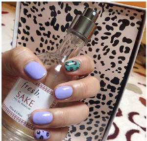 适合夏天的美甲图案 夏季清纯美甲图案