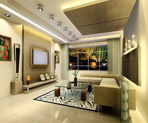 简约电视墙设计图