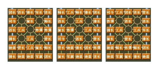 四周军棋布局 四周军棋布局图
