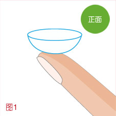 隐形眼镜的佩戴方法
