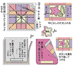 田园风拼布斜挎包