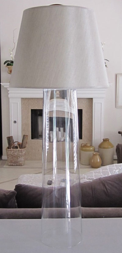 废物利用手工作品家中时尚简约台灯