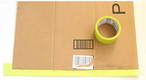 手工diy废物利用之废旧纸箱板DIY家用鞋架收纳