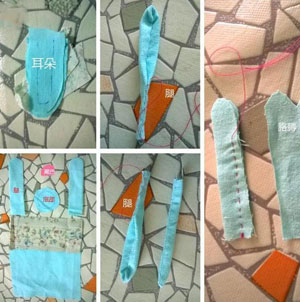 废物利用手工制作兔子 废旧瓶变兔子教程