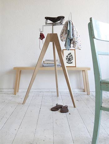 自行车改造个性家具