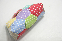 六角形拼布手包