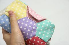 六角形拼布手包