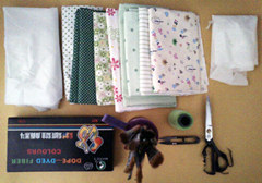 小清新拼布抱枕