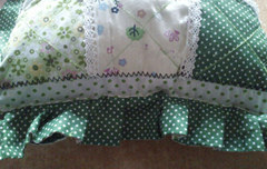 小清新拼布抱枕