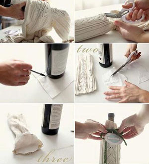 变废为宝手工小制作之旧毛衣改造杯套详细教程