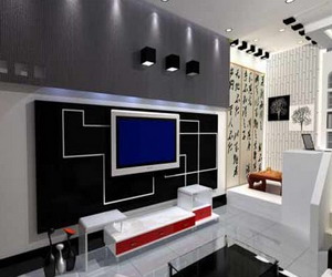 �ִ�������ǽ���Ч��ͼ