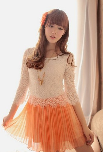 衣服穿搭法:橘色上衣怎么搭配好看