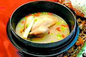 数九寒天喝鸡汤防病