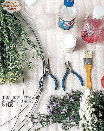 废旧饮料瓶小制作水瓶改造创意吊花篮