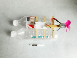 小学生手工制作方法之空气动力船制作方法