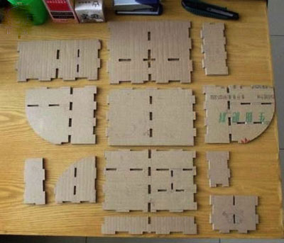 废品手工制作白色简约多功能收纳箱教程