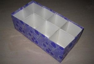 废旧物品手工小制作之牛奶盒自制内衣收纳盒