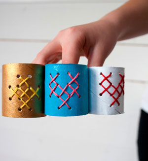 简单的旧物改造创意小笔筒教程