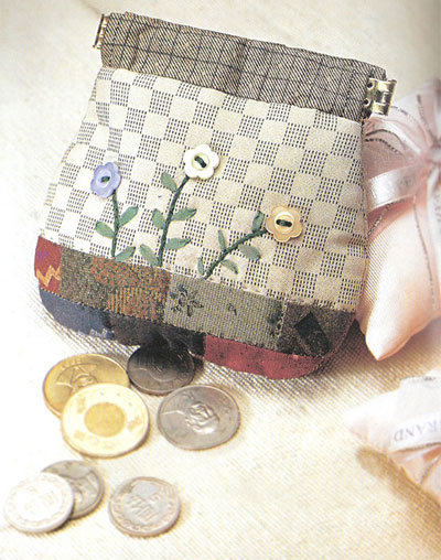 手工钱包制作教程 田园淡雅文艺小钱包