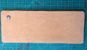 手工皮夹制作教程 经典短夹制作