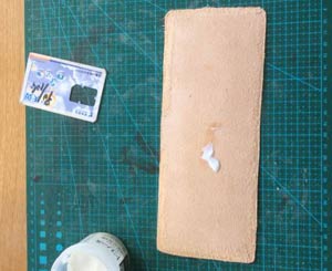手工皮夹制作教程 经典短夹制作
