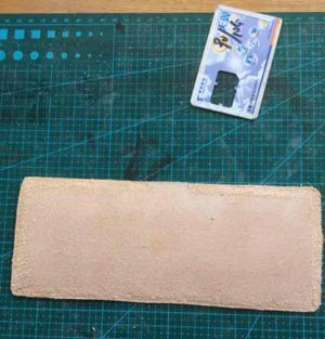 手工皮夹制作教程 经典短夹制作
