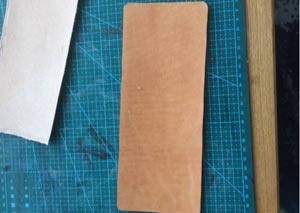手工皮夹制作教程 经典短夹制作