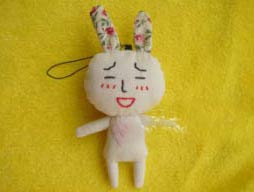 手工制作布艺小兔子製作