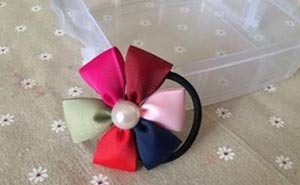 手工制作发圈教程 diy太阳花发圈