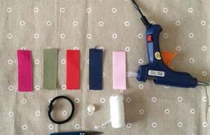 手工制作发圈教程 diy太阳花发圈
