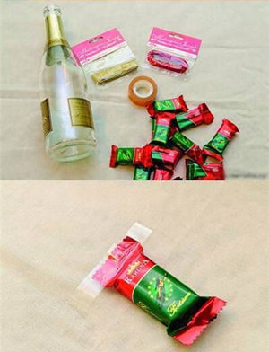 神奇糖果树手工制作过程图解