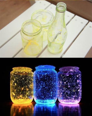 怎么制作夜光瓶 荧光星空瓶手工制作教程