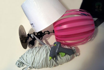 diy灯罩之手工编织温暖钩针灯罩教程