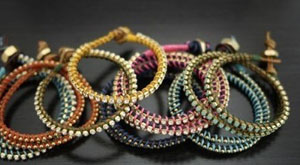 diy编织手绳之金属摇滚风的个性手链教程